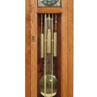 Kinga Lux rustikálne stojace hodiny s kyvadlom drevo D3