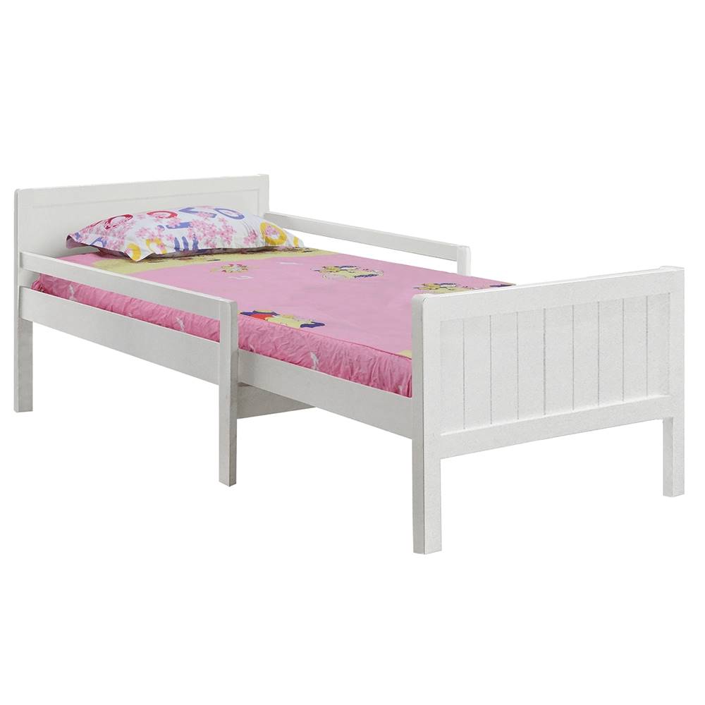 Kondela Eunika jednolôžková posteľ s nastaviteľnou dĺžkou biela