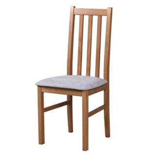 Jedálenská stolička BOLS 10 dub stirling/sivá