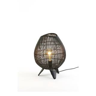 Čierna stolová lampa (výška 37 cm) Yumi - Light & Living