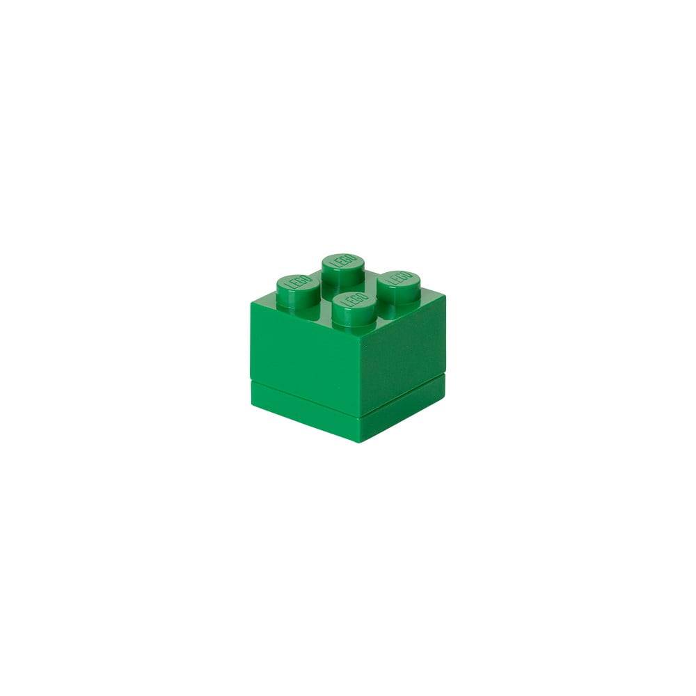LEGO® Zelený úložný box LEGO® Mini Box Green